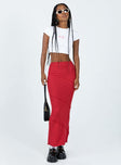 product Oscar Maxi Skirt Red Princess Polly  Maxi 