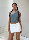 product Bold Move Mini Skirt White Princess Polly  Mini Skirts 