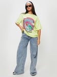 The Beach Boys 1982 Oversized Tee Green