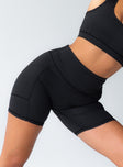 Conquer Activewear Shorts Black