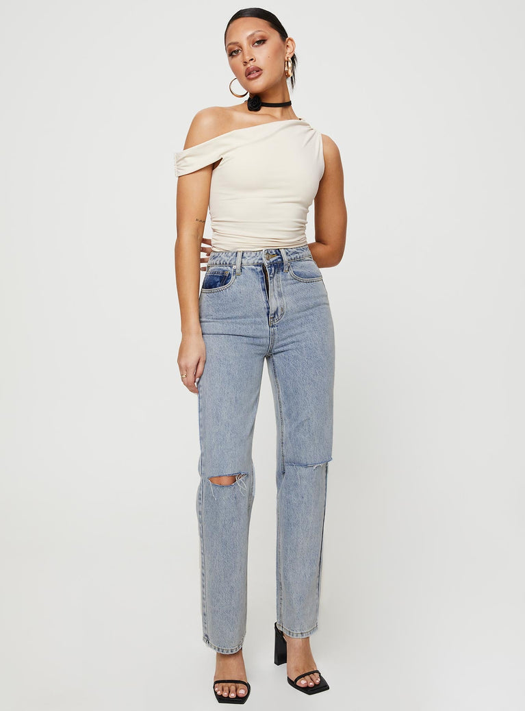 product Princess Polly High Waisted  Holland Jeans Denim