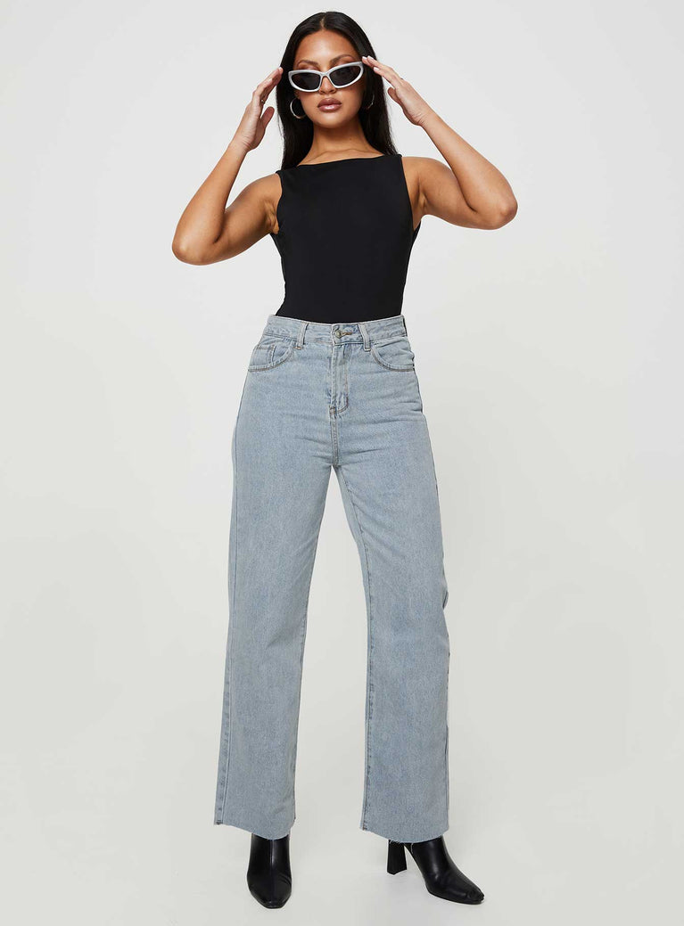 product Princess Polly High Waisted  Kalinda Denim Jeans