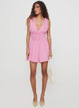 Amaleah Playsuit Pink