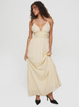 Maysen Maxi Dress Cream