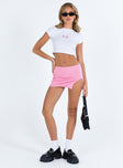 product Strand Mini Skirt Pink Princess Polly  Mini Skirts 