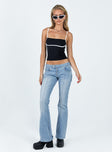 product Princess Polly High Waisted  The Ragged Priest Low Roder Jean Light Blue Bootcut