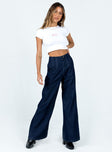 product Princess Polly High Waisted  Misty Wide Leg Jeans Denim