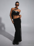 product JGR & STN Bianca Maxi Skirt Black Princess Polly  Mini Skirts 