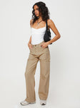 product Princess Polly  Hellier Cargo Pant Beige