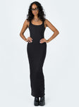 product Princess Polly Scoop Neck  Castling Maxi Dress Black