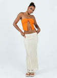 product Princess Polly Sleeveless Asymmetric Neckline  Mani Top Orange