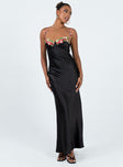 product Princess Polly Sweetheart Neckline  Kenzie Maxi Dress Black