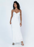 product Princess Polly Asymmetric Neckline  Emily Maxi Dress White