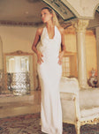 product Princess Polly High Neck  Keylan Cowl Neck Maxi Dress White