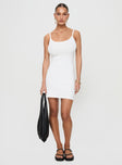 Kattan Mini Dress White