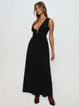 Pokey Maxi Dress Black