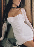 product Princess Polly Full Sleeves Square Neck  Dellia Lace Bolero Top White