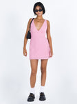 product Princess Polly Asymmetric Neckline  Nellie Mini Dress Orchid Pink