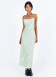 product Princess Polly Crew Neck  Malabar Maxi Dress Mint / Floral