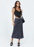 product The Charmaine Maxi Skirt Slate Princess Polly  Maxi 