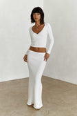 product Just Like That Maxi Skirt White Princess Polly  Midi Skirts 