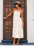 product Princess Polly Square Neck  Ricci Maxi Dress Ivory