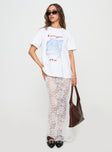 Riomaggiore Oversized Tee White