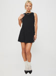 product Princess Polly Round Neck  Boxay Mini Dress Black