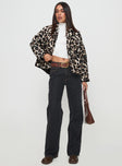 One I Want Jacket Leopard