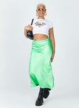 product Nola Midi Skirt Green Princess Polly  Midi Skirts 