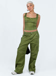 product Princess Polly  Dobson Pants Green