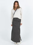 product Devine Cargo Maxi Skirt Slate Princess Polly  Maxi 