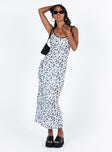 product Princess Polly Crew Neck  Knox Maxi Dress White / Black Floral