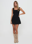 Dasha Mini Dress Black