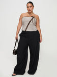 Burnette Pants Black Curve