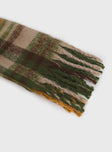 Eunoia Scarf Green / Brown