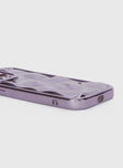 Dark Moon Iphone Case Purple