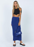 product Harriette Maxi Skirt Blue Princess Polly  Maxi 