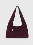 Lemoni Stud Bag Burgundy