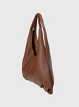 Zenia Shoulder Bag Brown