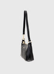 Peta & Jain Piper Bag Black Croc