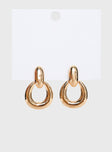 Titania Earrings Gold