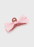 Coecoe Hair Clip Pink