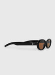 Leopold Sunglasses Black / Brown