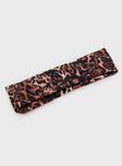 The Juney Headband Leopard