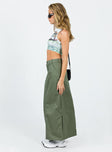 product Devine Cargo Maxi Skirt Khaki Princess Polly  Maxi 