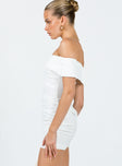 product Princess Polly Asymmetric Neckline  Marcia Mini Dress White