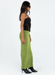 product Harriette Maxi Skirt Green Lower Impact Princess Polly  Maxi 