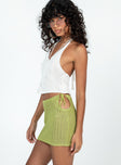 product Motel Juna Skirt Lime Princess Polly  Mini Skirts 