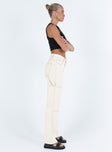 product Princess Polly High Waisted  Copeland Jeans White Tall